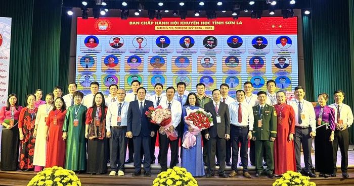 Đại hội chúc mừng Ban chấp hành Hội Khuyến học tỉnh Sơn La nhiệm kỳ 2026-2031.