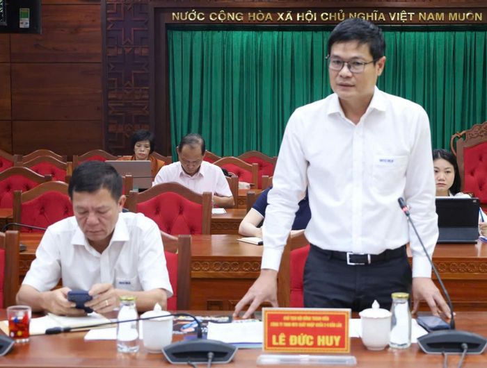  Ông Lê Đức Huy - Chủ tịch Hội đồng thành viên Simexco Daklak trao đổi về định hướng triển khai Đề án thực hiện Chiến lược “Buôn Ma Thuột – Thủ phủ cà phê ngon nhất thế giới” giai đoạn 2026–2030. 