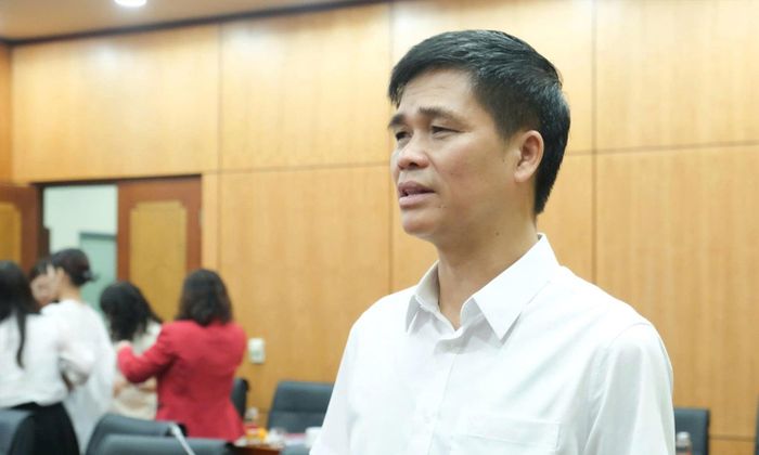Ông Ngọ Duy Hiểu, Phó Chủ tịch Tổng Liên đoàn Lao động Việt Nam. (Ảnh: Văn Quân)