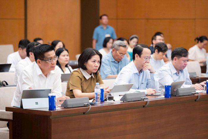 Đại biểu tham dự phiên họp. Ảnh: media.quochoi.vn