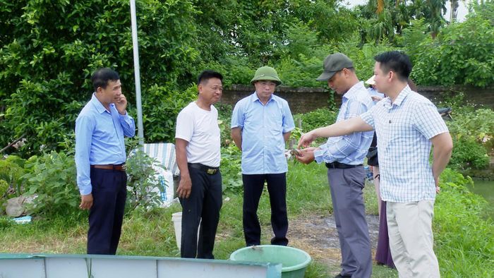 Sau khi triển khai mô hình này thành công, xã Ứng Hòa sẽ nhân rộng trên địa bàn. Ảnh: Lê Quí