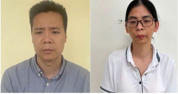 Nguyễn Năng Mạnh và đồng phạm trong vụ án. Ảnh: Bộ Công an