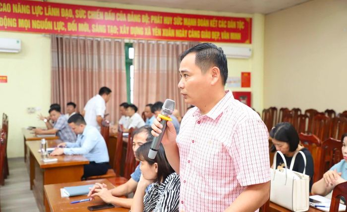 Nhiều ý kiến tại các Hội nghị được đưa ra nhằm tháo gỡ khó khăn trong quá trình triển khai Chiến dịch. Ảnh: Hữu Thiện