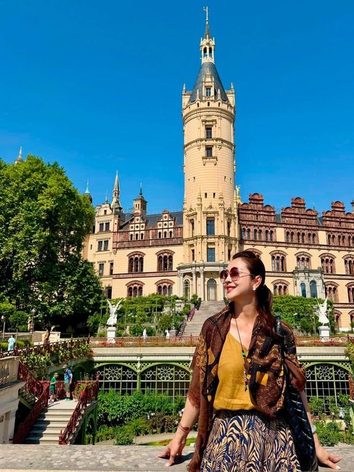 Jennifer Phạm cũng tận hưởng một kỳ nghỉ vui vẻ sau thời gian bận rộn với công việc và chăm sóc gia đình.