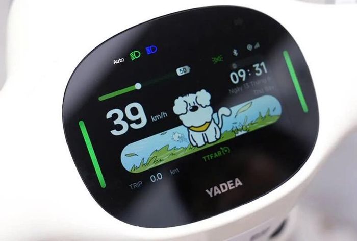 YADEA Omee P sử dụng động cơ điện có công suất định mức 1.000 W