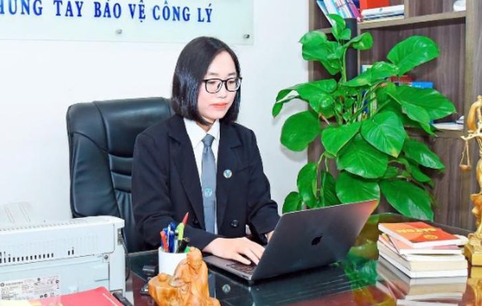 Thạc sĩ, Luật sư Hoàng Thị Hương Giang (Đoàn luật sư TP Hà Nội). Ảnh: NVCC.