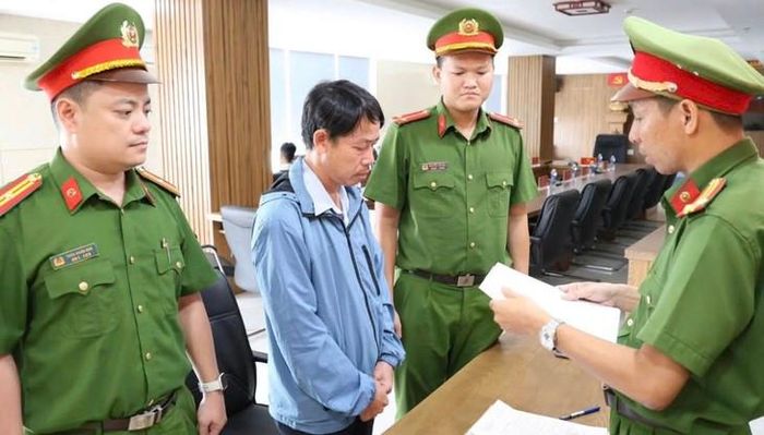 Đối tượng Nguyễn Văn Chương. Ảnh: Công an TP Đà Nẵng