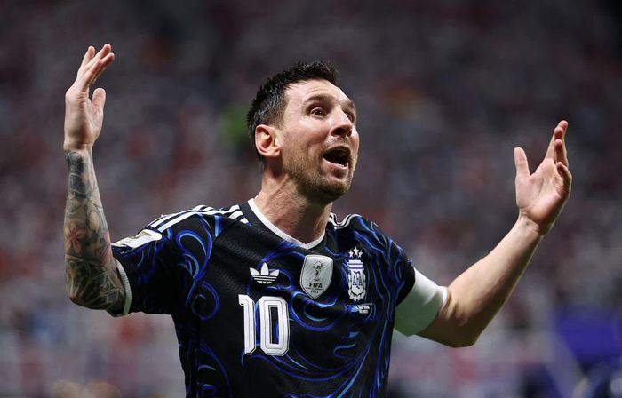  Messi và đồng đội sẽ đối đầu Tây Ban Nha ở chung kết World Cup 2026. Ảnh: Agustin Marcarian/Reuters. 