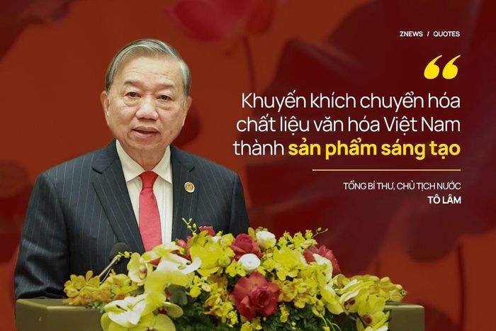 Tổng Bí thư, Chủ tịch nước Tô Lâm yêu cầu khẩn trương hoàn thiện cơ chế xác lập, bảo hộ, quản lý và khai thác quyền sở hữu trí tuệ đối với các tài sản văn hóa được số hóa; xây dựng cơ chế chia sẻ lợi ích hài hòa giữa Nhà nước, cộng đồng, nghệ nhân, tác giả, nhà nghiên cứu và doanh nghiệp trong quá trình khai thác các giá trị văn hóa; khuyến khích mạnh mẽ việc chuyển hóa chất liệu văn hóa Việt Nam thành các sản phẩm sáng tạo trong điện ảnh, âm nhạc, xuất bản, mỹ thuật, thiết kế, trò chơi điện tử, du lịch, giáo dục, truyền thông và các ngành công nghiệp văn hóa khác, để di sản tiếp tục được sáng tạo, lan tỏa và tạo ra giá trị mới trong đời sống đương đại.