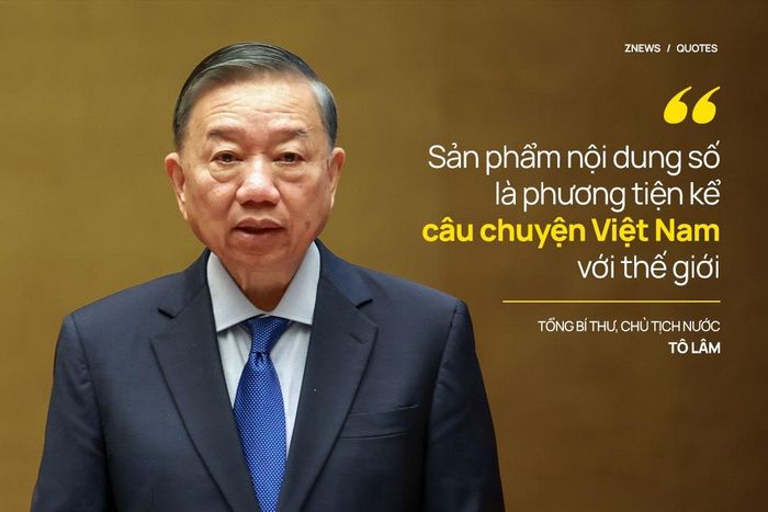 Theo Tổng Bí thư, Chủ tịch nước Tô Lâm, điện ảnh, văn học, âm nhạc, nghệ thuật biểu diễn, mỹ thuật, thiết kế, xuất bản, trò chơi điện tử, hoạt hình và các sản phẩm nội dung số không chỉ là hoạt động văn hóa, mà còn là những phương tiện quan trọng để kể câu chuyện Việt Nam với thế giới. Vì vậy, cần có cơ chế phát triển, đặt hàng, đầu tư có trọng điểm đối với các tác phẩm, sản phẩm văn hóa có chất lượng nghệ thuật cao, có khả năng tiếp cận công chúng lớn, có giá trị giáo dục, có khả năng cạnh tranh và lan tỏa quốc tế.