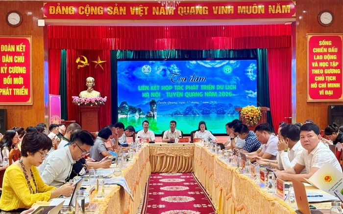 Tọa đàm “Liên kết hợp tác phát triển du lịch Hà Nội - Tuyên Quang năm 2026”