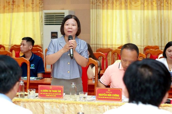 Bà Dương Thị Thanh Tâm, Chủ tịch HHDL Hoàn Kiếm, Hà Nội