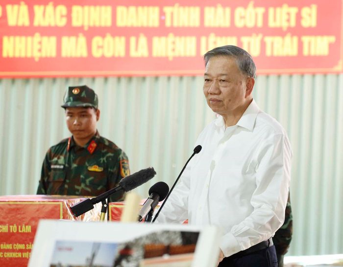  Tổng Bí thư, Chủ tịch nước Tô Lâm phát biểu. Ảnh: Thống Nhất – TTXVN 