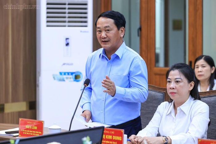  Bí thư Tỉnh ủy Tuyên Quang Hầu A Lềnh cho biết Ban Chỉ đạo phòng chống tham nhũng, lãng phí, tiêu cực của tỉnh đã đưa vụ việc vào diện theo dõi, chỉ đạo - Ảnh: VGP/Nhật Bắc 
