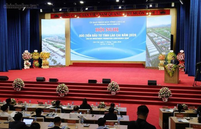 Hội nghị xúc tiến đầu tư tỉnh Lào Cai lần thứ nhất - Ảnh: VGP/Gia Huy