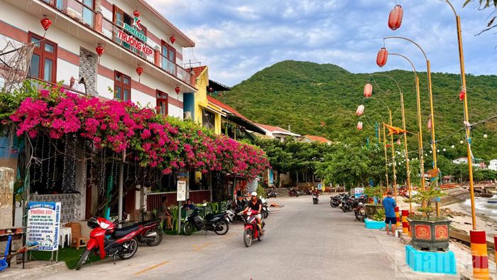 Xã đảo Tân Hiệp có 596 hộ dân với 2.429 nhân khẩu.