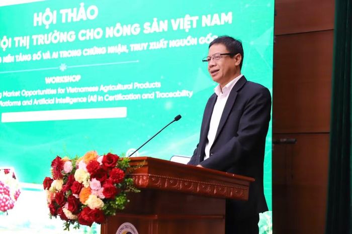 Thứ trưởng Khoa học và Công nghệ Lê Xuân Định phát biểu khai mạc hội thảo. (Ảnh: BTC)