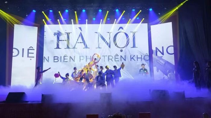 Phần thi tài năng của đội thi.