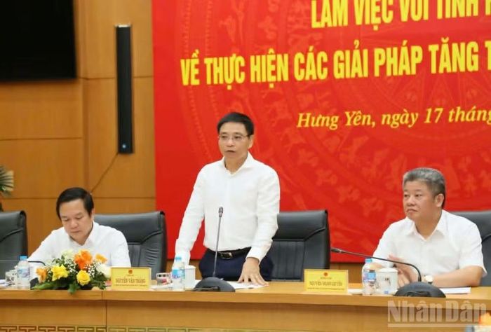 Phó Thủ tướng Chính phủ yêu cầu tỉnh chuẩn bị đầy đủ các điều kiện để xây dựng Hưng Yên trở thành thành phố trực thuộc Trung ương.