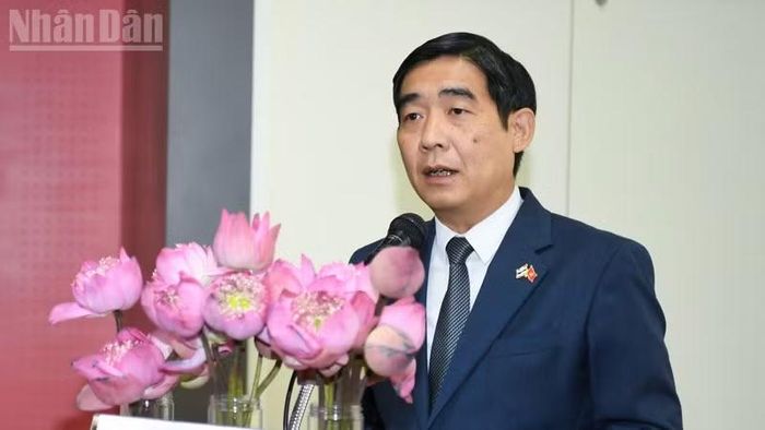 Đại sứ Việt Nam tại Thái Lan Phạm Việt Hùng. (Ảnh: XUÂN SƠN)