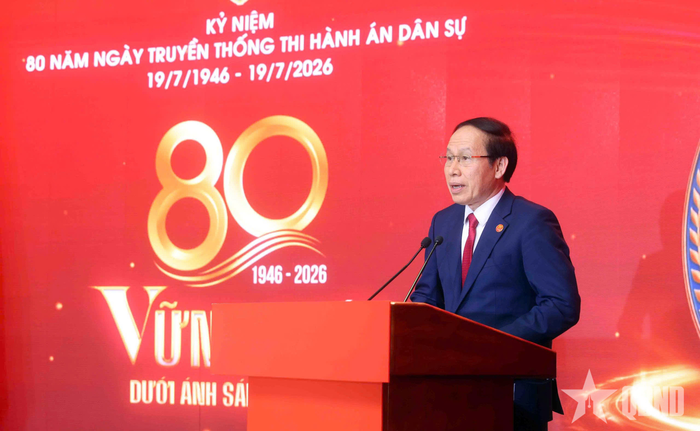 Phó thủ tướng Chính phủ Lê Tiến Châu phát biểu chỉ đạo. 