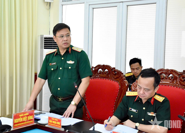  Những ý kiến tâm huyết của các thành viên đoàn kiểm tra tại buổi kiểm tra Bộ CHQS TP Hải Phòng.