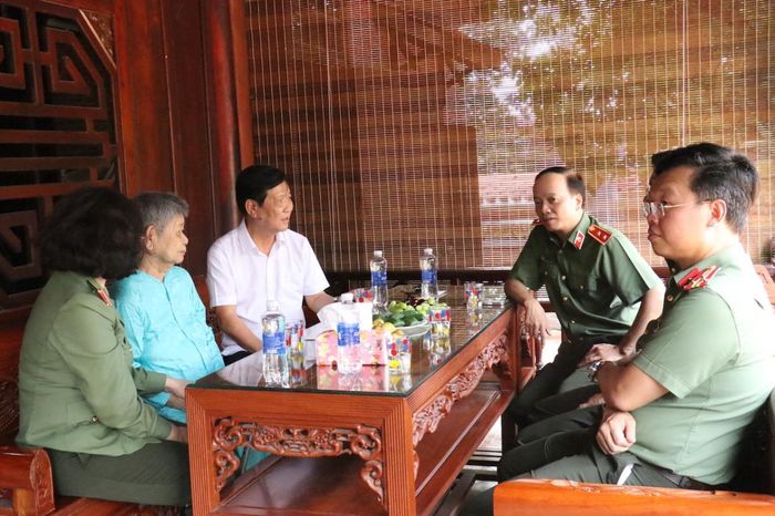 Tham gia đình Thượng tướng Nguyễn Văn Sơn, nguyên thứ trưởng Bộ Công an