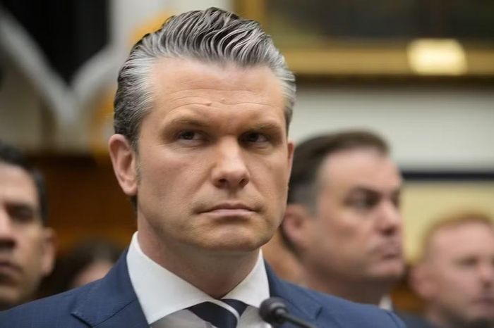 Bộ trưởng Quốc phòng Mỹ Pete Hegseth. Ảnh: AP.