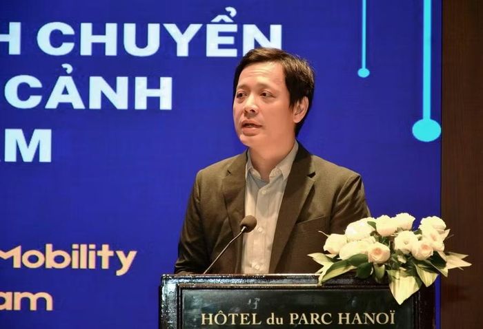 GS.TS Lê Anh Vinh - Viện trưởng Viện Khoa học Giáo dục Việt Nam phát biểu khai mạc hội thảo.