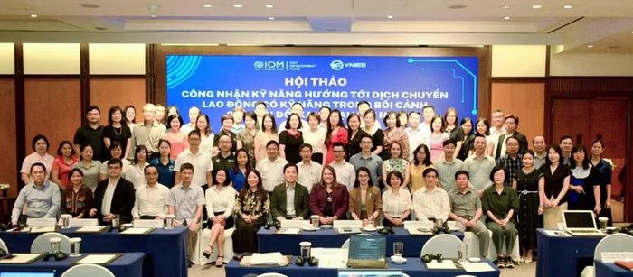 Hội thảo “Thúc đẩy công nhận kỹ năng hướng tới dịch chuyển lao động có kỹ năng trong bối cảnh chuyển đổi xanh tại Việt Nam” diễn ra thành công tốt đẹp.