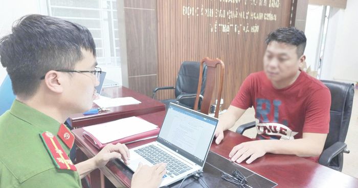 Đối tượng cầm đầu đường dây Châu Chí Phước. (Ảnh: Công an Hà Tĩnh)