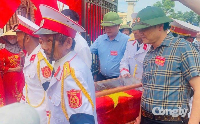 Liệt sĩ Hoàng Minh Chính trở về quê hương sau hơn nửa thế kỷ.