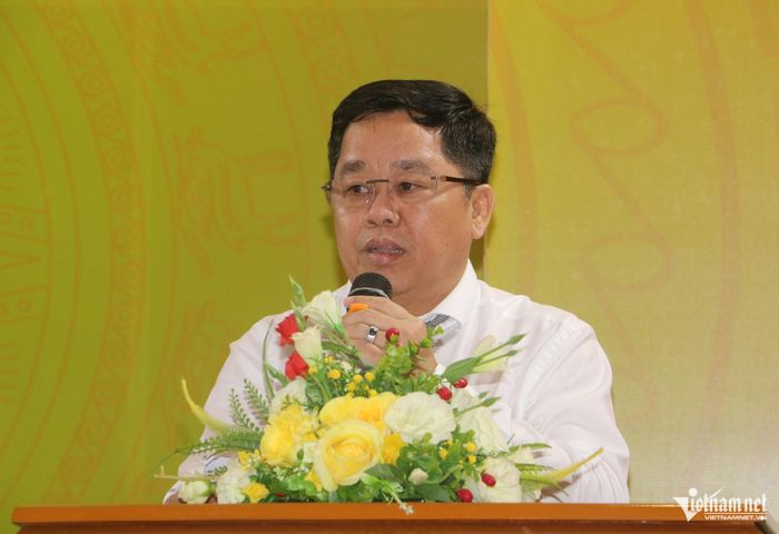 BS.CKII Trần Ngọc Triệu, Giám đốc Bệnh viện Đa khoa Bà Rịa. Ảnh: Quang Hưng