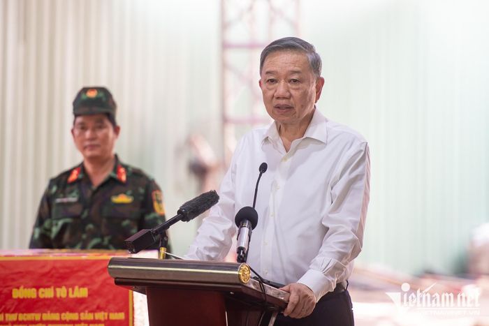 Tổng Bí thư, Chủ tịch nước Tô Lâm phát biểu tại buổi lễ