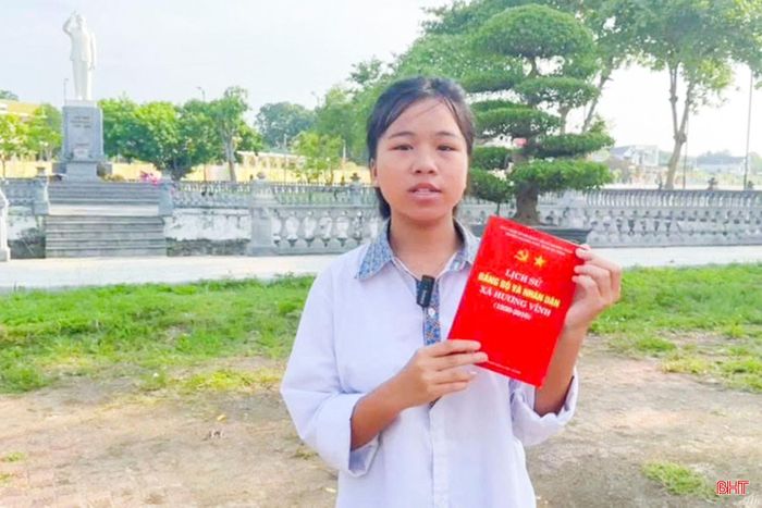 Em Hồ Nguyễn Kim Chi là thí sinh dân tộc Chứt có bài thi lọt vào vòng chung khảo.
