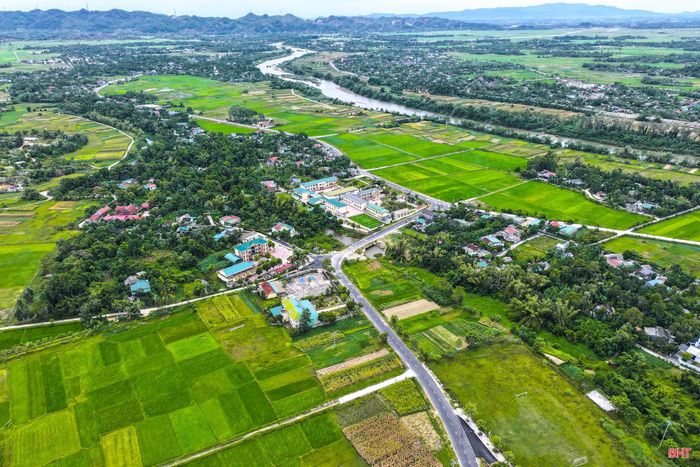 Diện mạo mới của tuyến đường.