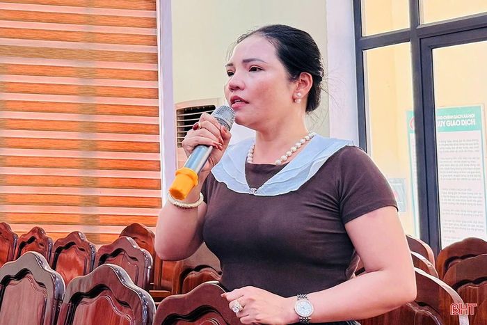 Các hộ kinh doanh, doanh nghiệp kiến nghị các cơ chế, chính sách thúc đẩy phát triển thương mại - dịch vụ trên địa bàn phường.