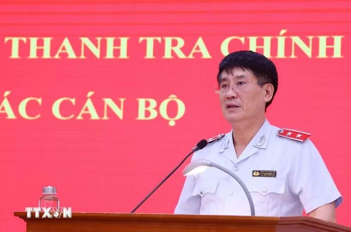 Phó Tổng Thanh tra Chính phủ Lê Sỹ Bảy. (Ảnh: Văn Điệp/TTXVN)