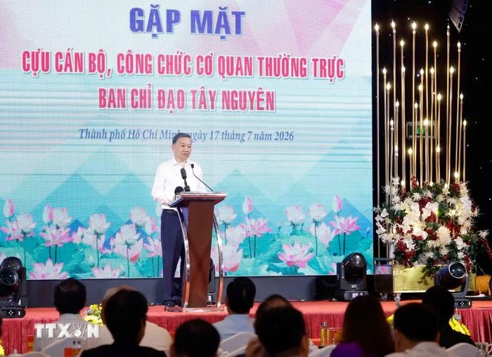Tổng Bí thư, Chủ tịch nước Tô Lâm phát biểu. (Ảnh: Thống Nhất/TTXVN)