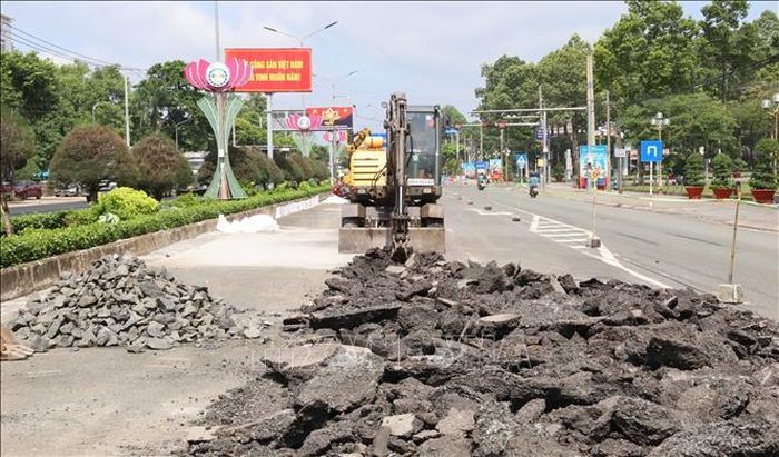 Đến nay, toàn bộ dự án đã hoàn thành trên 70% khối lượng công việc.