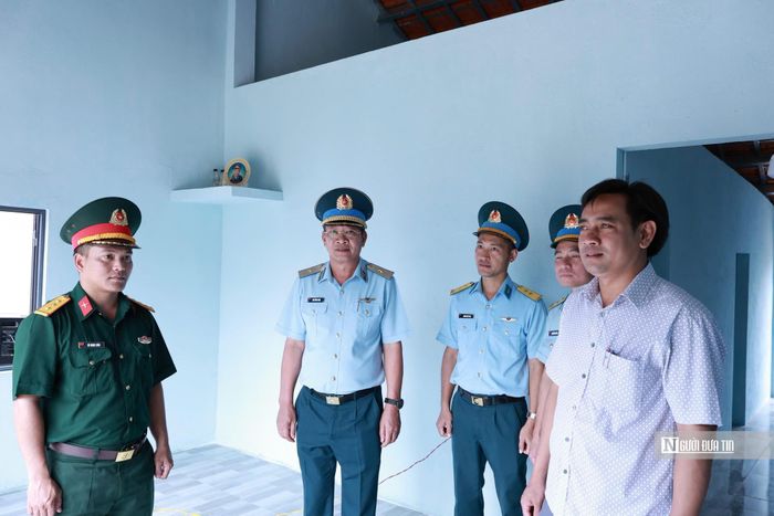 Ngôi nhà bà So'HHai được xây dựng với diện tích 50m2 từ khoảng 672 ngày công của cán bộ, chiến sĩ thuộc Trung đoàn 910 và Trung đoàn 940.