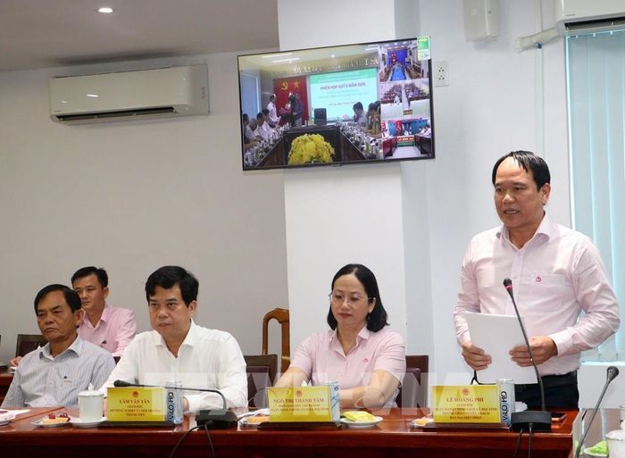 Đại biểu phát biểu tại hội nghị. Ảnh: Lê Thúy Hằng – TTXVN