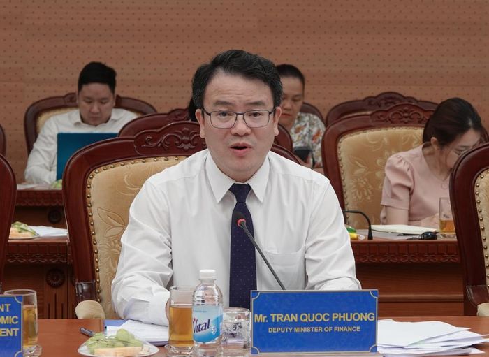 Thứ trưởng Trần Quốc Phương. Ảnh: MOF