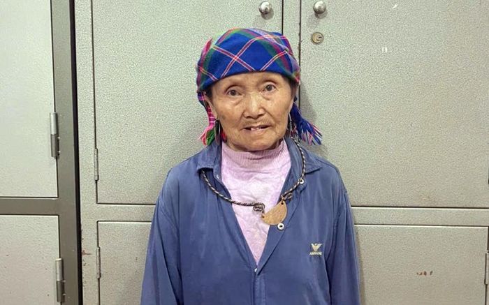 Bị can Hờ Thị Pàng. Ảnh: Công an lào Cai