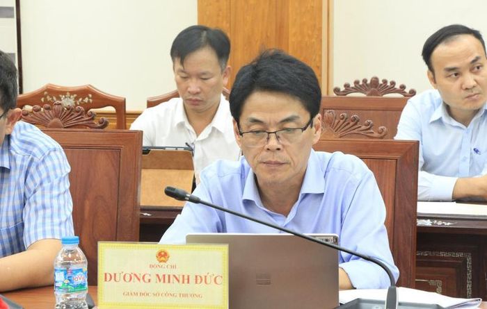 Ông Dương Minh Đức, Giám đốc Sở Công Thương Gia Lai.