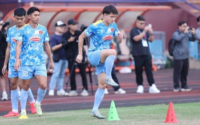 Khổng Minh Gia Bảo lên ĐT Việt Nam. (Ảnh: VFF).