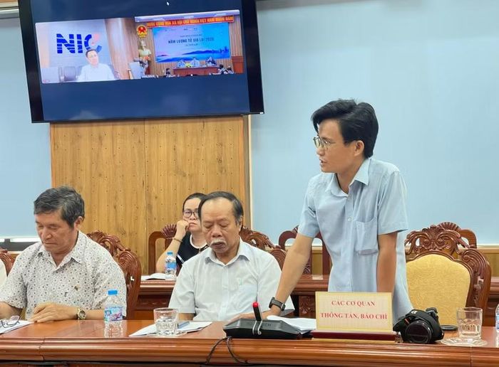 Đại diện các cơ quan báo chí đã đặt nhiều câu hỏi liên quan đến công tác tổ chức và những điểm mới của Năm Lượng tử Gia Lai 2026. Ảnh: Hồ Điểm
