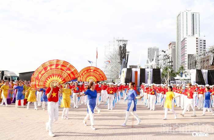 Một tiết mục tại chương trình.