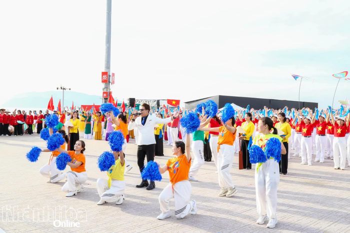 Một tiết mục tại chương trình.