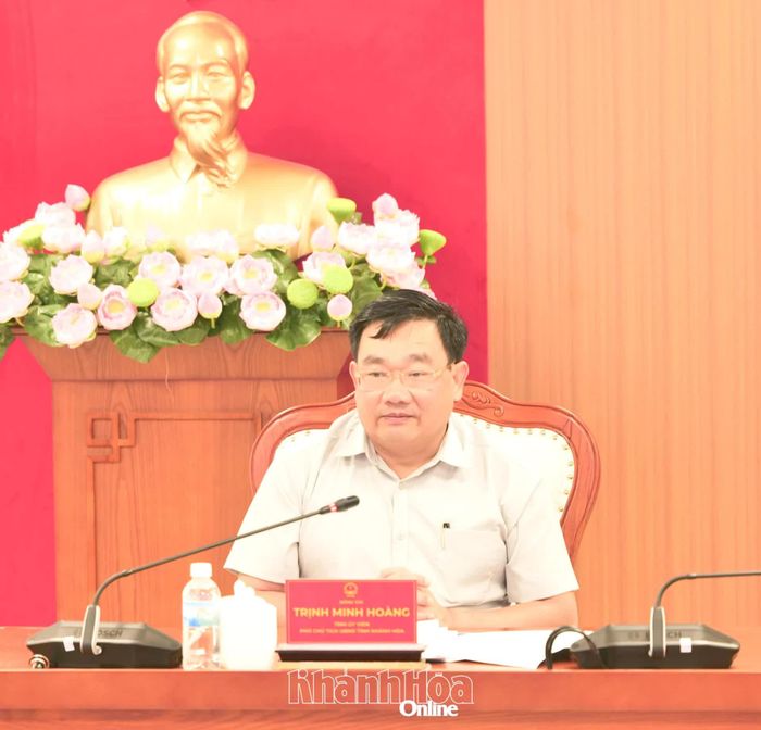 Phó Chủ tịch UBND tỉnh Trịnh Minh Hoàng chủ trì buổi làm việc với Tập đoàn Mylan.